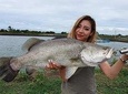 Big Barramundi Lure Fishing Thailand