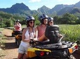 Small Quad Tour 2h30 Quad excursion in Moorea (single or two-seater)