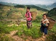 Visit Cat Cat village, trekking Ta Phin and transfer by Bus
