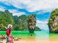 James Bond Island By Big Boat with Canoeing
