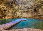 Swim in Cenote Suytun, Valladolid, Mexico