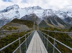 Hike Hooker Valley Track, New Zealand