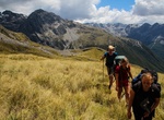Hike Travers-Sabine Circuit, Nelson Lakes National Park, New Zealand