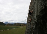 Rock Climb Hospital Flats, Wanaka, New Zealand