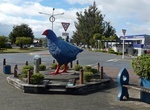 See Takahe Statue, Te Anau, New Zealand