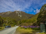 Camp at Kiosk Creek Campsite, Fiordland National Park, New Zealand