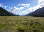 Camp at Pleasant Flat Campsite, Mount Aspiring National Park, New Zealand