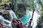 Badian Canyoneering Adventure and Kawasan Waterfalls Private Tour
