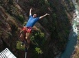 Bungee jumping in Bhotekosi Nepal