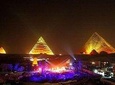 Sound and Light Show at Giza Pyramids and local dinner