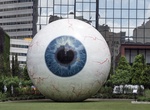See The Giant Eyeball, Dallas, Texas