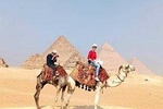 Camel Ride at the Pyramids of Cairo