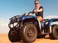 Premium Evening 1 Hr Quad Bike tour , Sandboarding, Camel Ride & VIP BBQ Dinner 