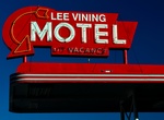See Lee Vining Motel Sign, Lee Vining, California