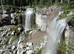 Hike to Paulina Creek Falls, Newberry National Volcanic Monument, Oregon