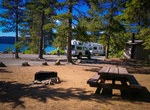 Camp at Link Creek Campground, Deschutes National Forest, Oregon