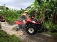 Bali ATV Quad Bike Pass by Waterfall and Tunnel&White WaterRafting All-Inclusive