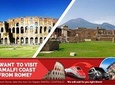 From Rome to visit Pompeii Ruins (HalfDay 4h)