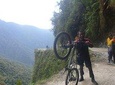 100 % adrenaline in the famous Death road Bolivia 