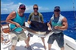 Private fishing charter Big Boat 48ft 14 pax Great Marlin, selfish, Mahi Mahi