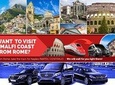 From Rome to Tour Amalfi+Positano+Sorrento (FullDay 8h)