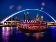 Dubai Canal Dhow Cruise Dinner (5 Stars)