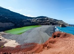 See Charco de los Clicos (Lago Verde), Lanzarote, Canary Islands