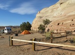 Camp at White House Campground, Grand Staircase-Escalante National Monument, Utah