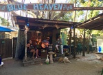 Eat at Blue Heaven, Key West, Florida