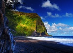 Visit Waipio Valley Beach, Big Island, Hawaii