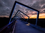 Cross High Trestle Trail Bridge, Iowa