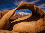 Hike Arch Loop Trail to Mobius & Lathe Arches, Alabama Hills, California