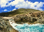 Hike to Bubbly Pool, Jost Van Dyke Island, BVI