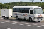 Corporate Bus, Private Transfer, Cairns Airport - Trinity Beach.