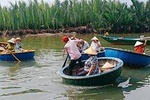 Shore Excursion:CHAN MAY or TIEN SA Port:BASKET BOAT RIDE-BUFFALO RIDE- HOI AN 