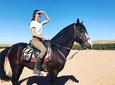 Horse riding in the desert of Marrakech