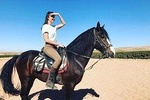 Horse riding in the desert of Marrakech