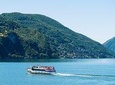 Walking and sailing around Lake Lugano from Como