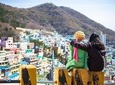 Gamcheon Cultural Village & Skywalk & Markets