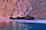 Zakynthos yacht half day cruise Shipwreck & Blue Caves