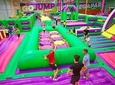 GOjump MEGAPARK Kraków-Sikorki 1h ticket: GOair Inflatable Park