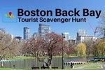 Boston Back Bay Tourist Scavenger Hunt