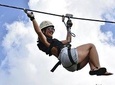 Ziplining from Punta Cana - Unique Carbon Fiber lines in Punta Cana