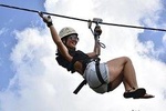 Ziplining from Punta Cana - Unique Carbon Fiber lines in Punta Cana