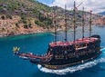 from Belek: Alanya Pirates Boat Tour by Big Kral