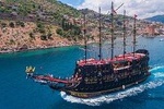 from Belek: Alanya Pirates Boat Tour by Big Kral