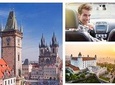Private transfer from Budapest to Prague with a Sightseeing stop in Bratislava