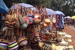 Nairobi Airport Layover Shopping Artifacts at Masai Market