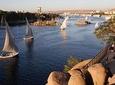 Aswan River Nile Felucca Sail Boat Trip