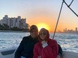 Boat Sunset Trip, 2 hours for 2 or 6 people, starting at 6 pm